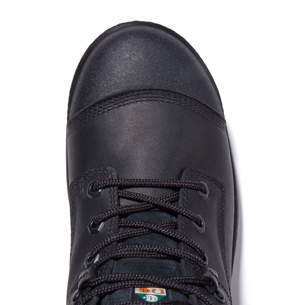 Botas de Trabajo Masculino - Timberland Pro® Endurance Hd 6\" Comp Toe - BSKIF1783 - Pretas